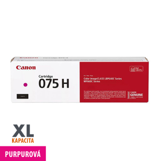 Originální toner CRG-075HM (6367C002) purpurový - vysoká kapacita- pro CANON