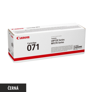Originální toner CRG-071 (5645C002) černý - pro CANON
