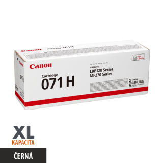 Originální toner CRG-071H (5646C002) černý - vysoká kapacita - pro CANON