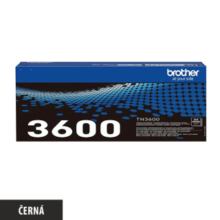 Originální toner černý TN-3600 - pro Brother