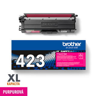 Originální toner TN-423M purpurový - vysoká kapacita - pro BROTHER
