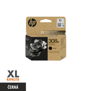 Originální inkoustová kazeta HP č.308e černá EvoMore - pro HP