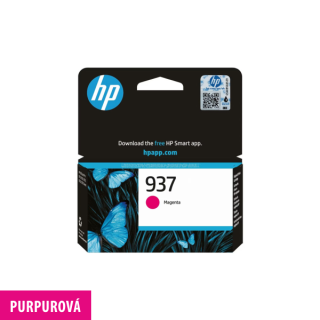 Originální ink. kazeta č.937 (4S6W3NE) purpurová - pro HP