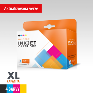 Sada 4ks inkoustových kazet č.903XL - černá, azurová, purpurová, žlutá - kompatibilní - pro HP