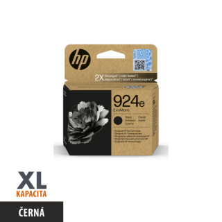 Originální ink. kazeta č.924e (4K0V0NE) černá - vysoká kapacita - pro HP