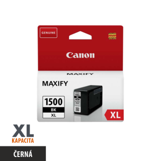 Originální ink. kazeta PGI-1500BKXL černá - vysoká kapacita - pro Canon