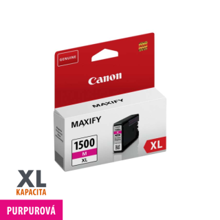 Originální ink. kazeta PGI-1500MXL purpurová - vysoká kapacita - pro Canon