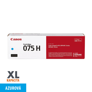 Originální toner CRG-075HC (6368C002) azurový - vysoká kapacita- pro CANON