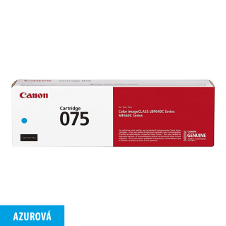 Originální toner CRG-075C (6364C002) azurový pro CANON