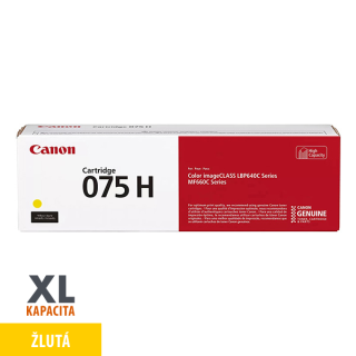 Originální toner CRG-075HY (6366C002) žlutý - vysoká kapacita- pro CANON