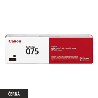 Originální toner CRG-075BK (6365C002) černý pro CANON